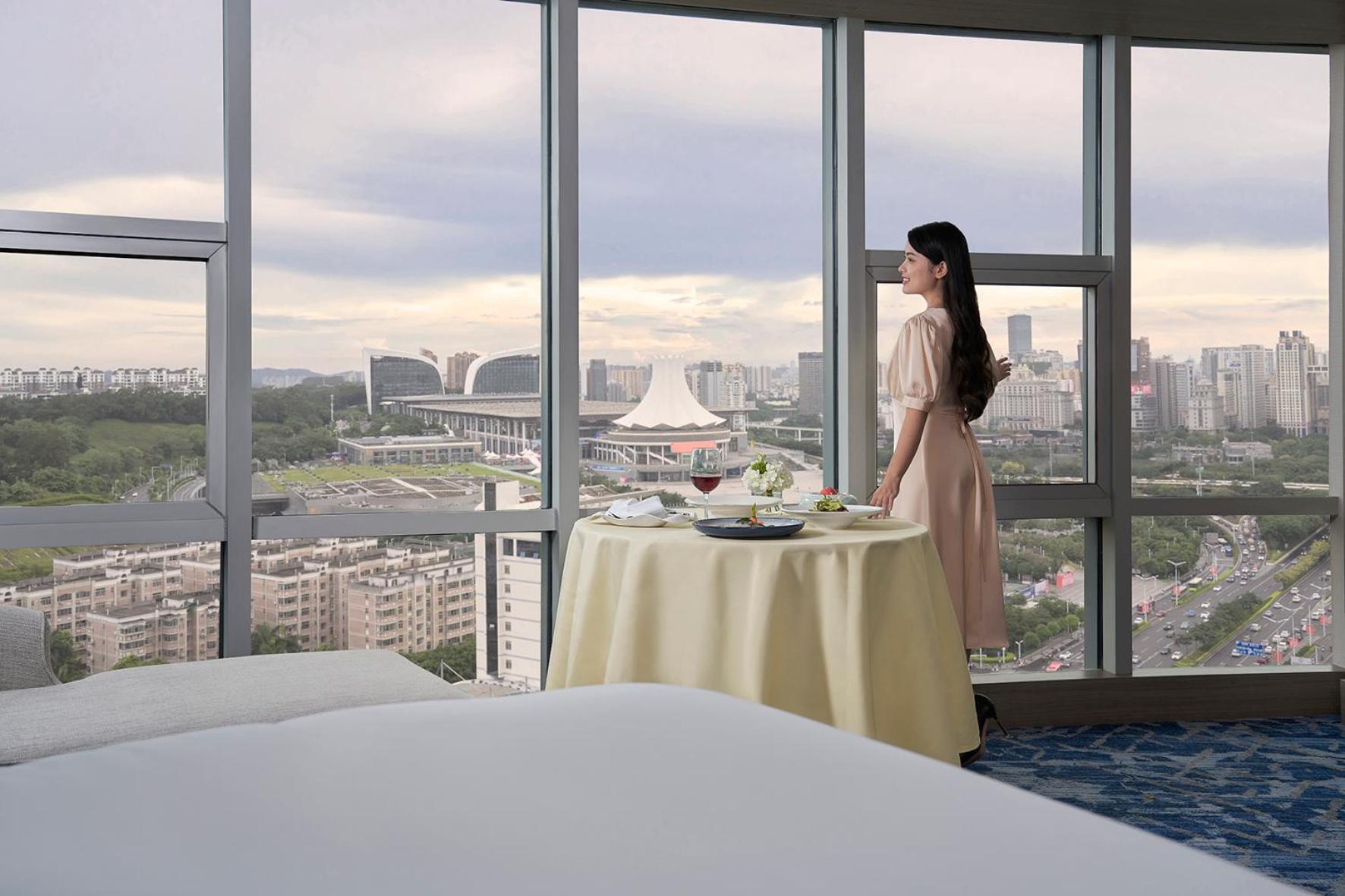 Nanning Marriott Hotel Dış mekan fotoğraf
